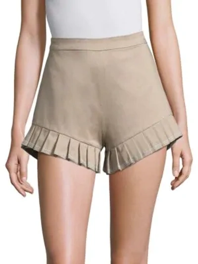 Shop Alexis Martens Shorts In Sand