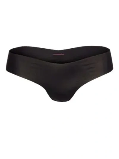 Commando Butter Stretch Modal Thong In Black