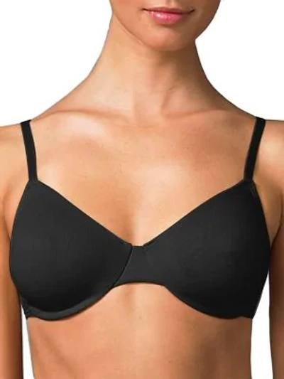 Shop Hanro Touch Feeling Underwire Bra In Black