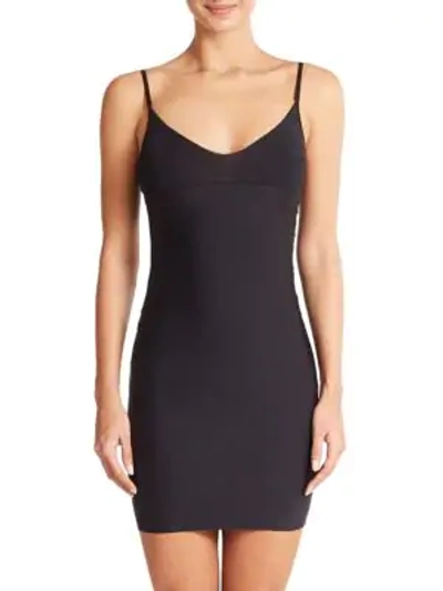 Commando Fitted Slip In Black