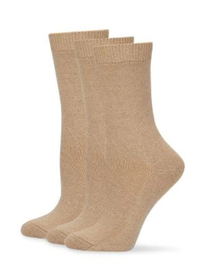 Shop Falke Women's Cosy Wool Socks In Camel