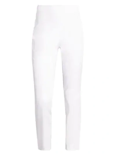 Shop Rag & Bone Simone Cropped Trousers In White