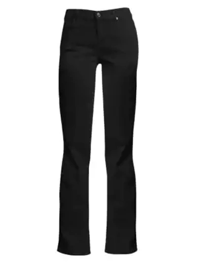 Shop 7 For All Mankind B(air) Mid-rise Bootcut Jeans In Bair Black