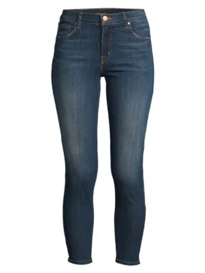 Shop J Brand 835 Mid-rise Crop Skinny Jeans In Sublime