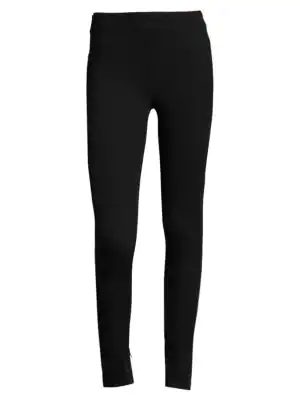 Helmut Lang Reflex Pull-on Bodycon Leggings In Black | ModeSens