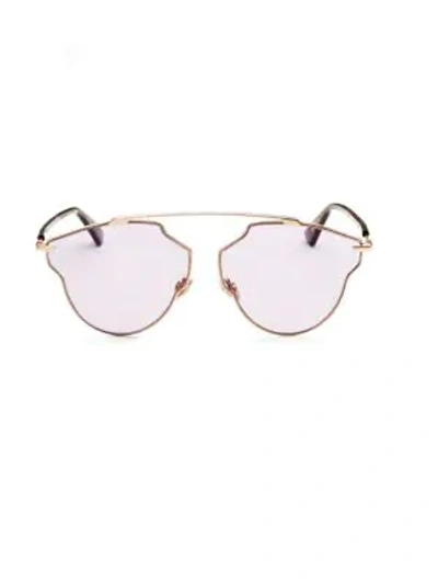 Shop Dior So Real 59mm Pantos Sunglasses In Pink