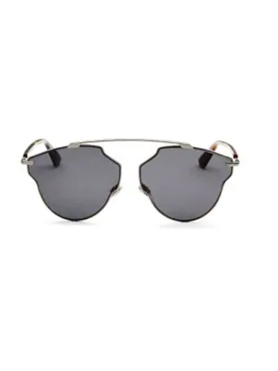 Shop Dior So Real 59mm Pantos Sunglasses In Grey