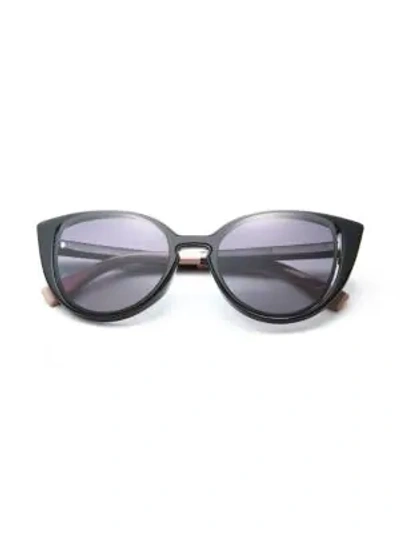Shop Fendi Cat's-eye 51mm Sunglasses In Black