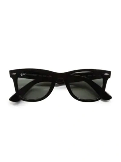 Shop Ray Ban Rb2140 50mm Classic Wayfarer Sunglasses In Black