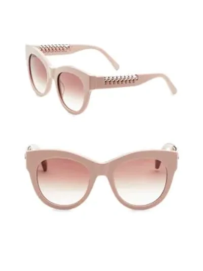 Shop Stella Mccartney 51mm Cat Eye Sunglasses In Pink