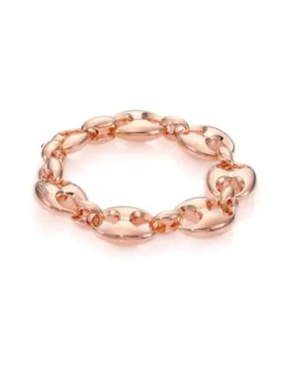 Shop Gucci Marina Chain 18k Rose Gold Link Bracelet