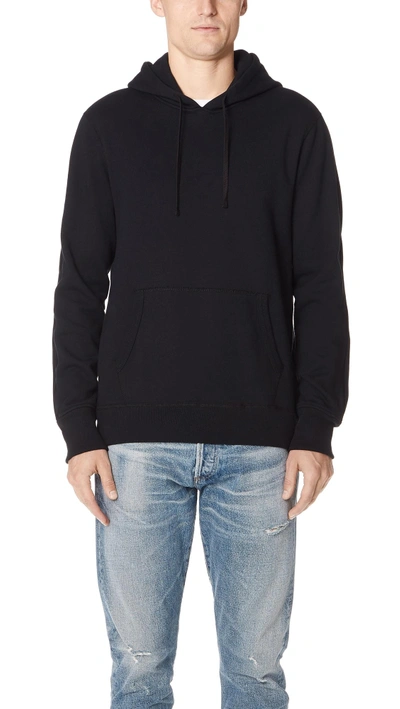 Shop Reigning Champ Fight Night Hoodie In Black