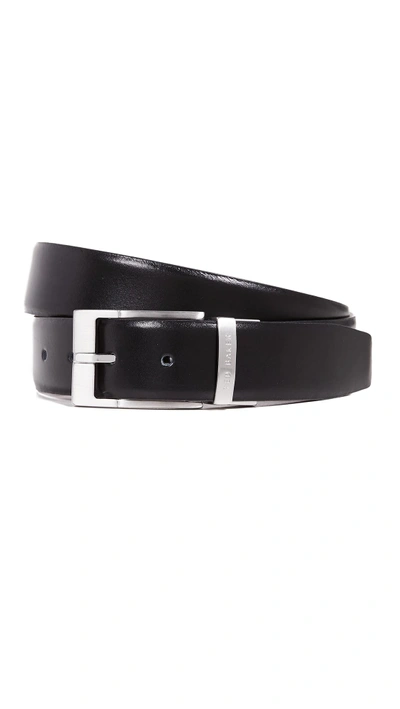 Shop Ted Baker Connary Reversible Belt In Black/brown