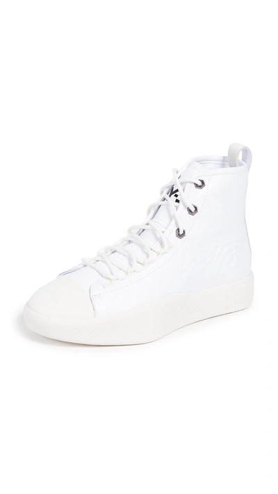 Prestigio reembolso estafa Y-3 X Adidas Bashyo High Top Sneaker In White | ModeSens