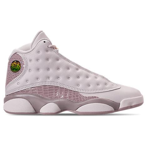 jordan retro 13 pink and grey womens