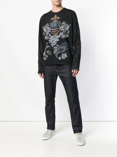 Shop Etro Front Printed T