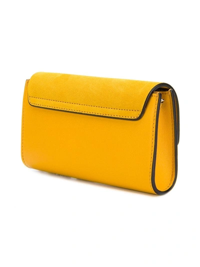 Shop Chloé Small Faye Shoulder Bag - Yellow