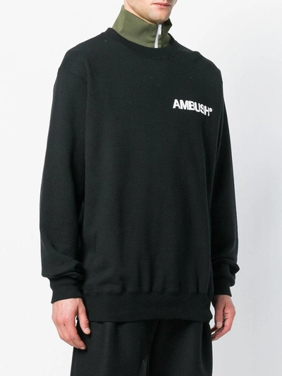 Shop Ambush Logo Print Sweatshirt