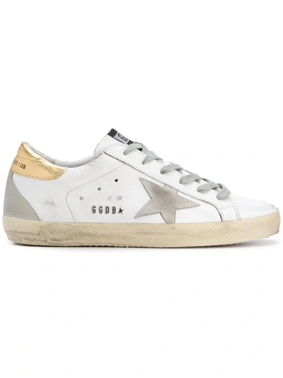 Shop Golden Goose Superstar Sneakers In White