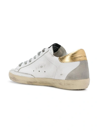 Shop Golden Goose Superstar Sneakers In White