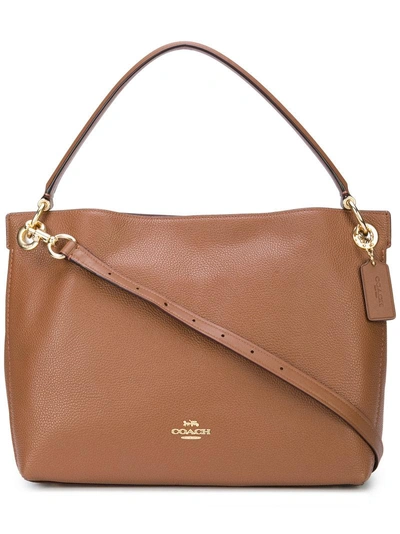 Shop Coach Clarkson Hobo Bag - Brown