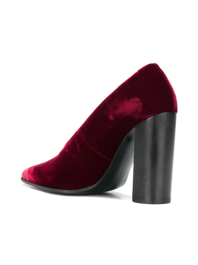 Shop Stella Mccartney Pointed Pumps In Red