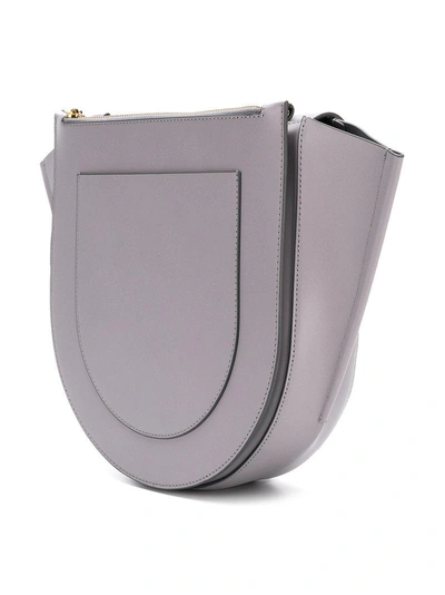 Shop Wandler Hortensia Medium Shoulder Bag - Grey