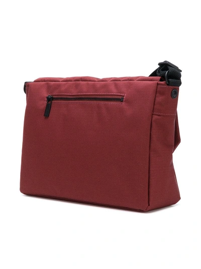 Shop Ally Capellino Jeremy Small Ripstop Messenger Bag - Red