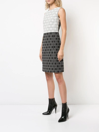 Shop Akris Punto Fitted Dress In Black