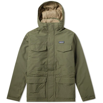 Shop Patagonia Isthmus Parka In Green