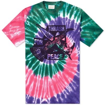 Shop Aries Thrash For Peace Tee In Multi
