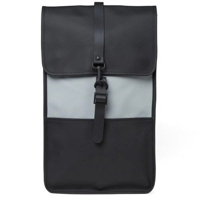 Shop Rains Backpack In Black