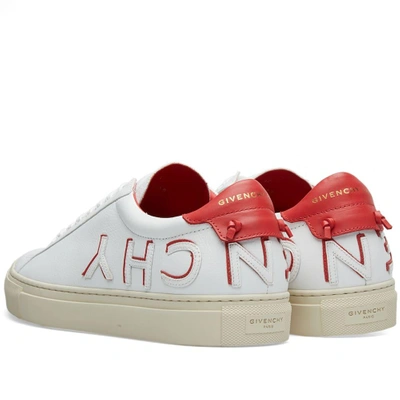 Shop Givenchy Reverse Letters Low Top Sneaker In White