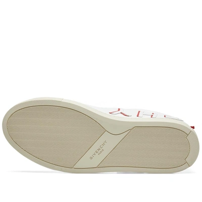 Shop Givenchy Reverse Letters Low Top Sneaker In White