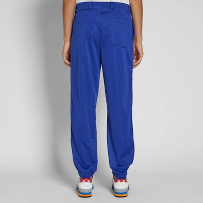 Shop Givenchy Taped Track Pants In Blue