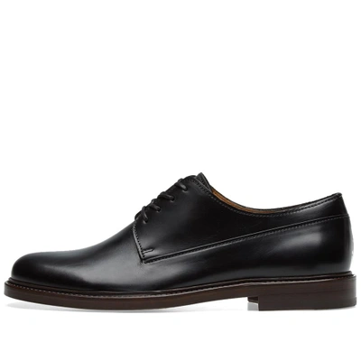 Shop Apc A.p.c. Samuel Derby Shoe In Black
