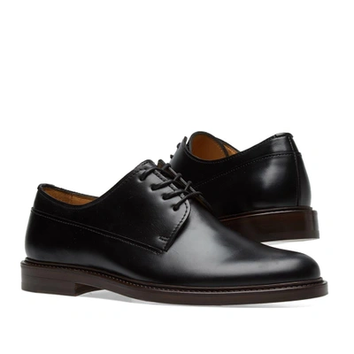 Shop Apc A.p.c. Samuel Derby Shoe In Black