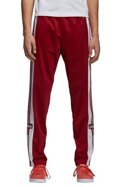 Shop Adidas Originals Adibreak Track Pants In Rusred