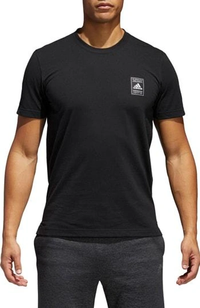 Shop Adidas Originals Crewneck T-shirt In Black