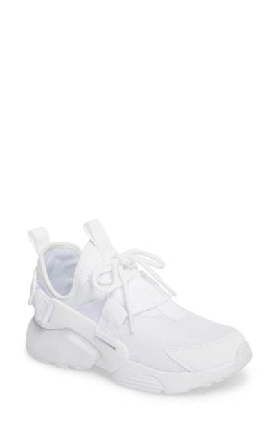 Shop Nike Air Huarache City Sneaker In White/ White/ White