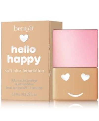 Shop Benefit Cosmetics Hello Happy Soft Blur Foundation Mini In Shade 5 - Medium Cool