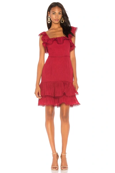 Shop Keepsake Too Close Dress In Berry