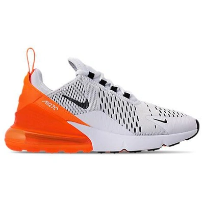 Shop Nike Women's Air Max 270 Casual Shoes In White Size 7.0