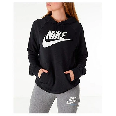 Shop Nike Women's Sportswear Rally Hoodie, Black