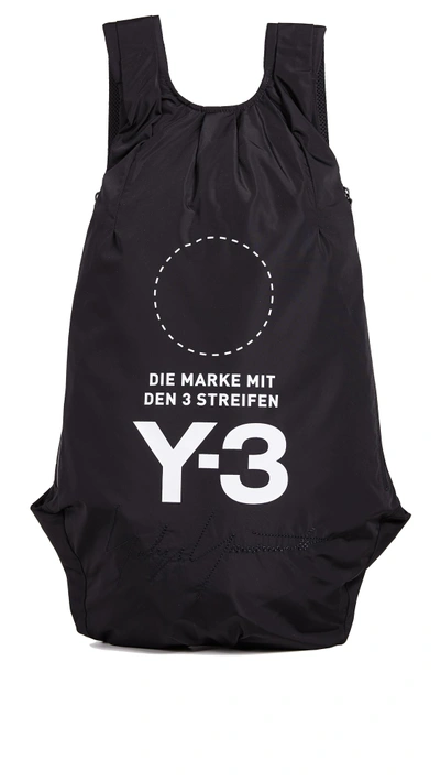 Shop Y-3 Yohji Backpack In Black