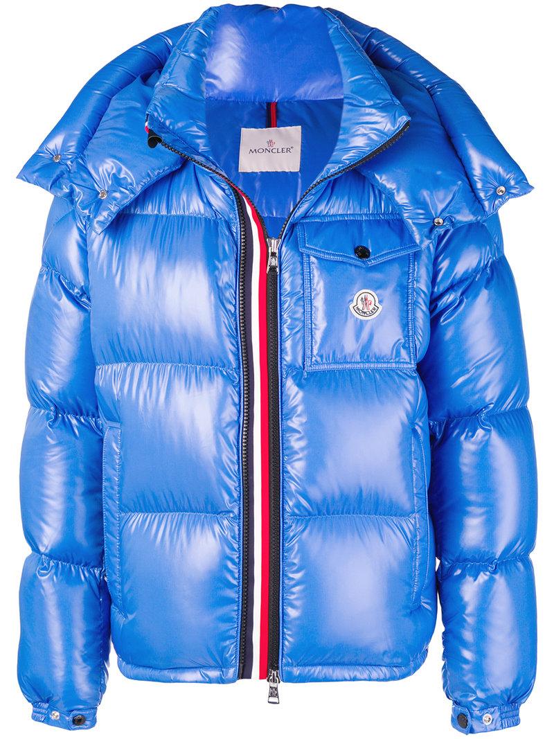 Moncler Montbeliard Jacket In Blue | ModeSens