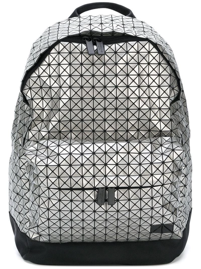 Shop Bao Bao Issey Miyake Geometric Daypack Backpack - Grey