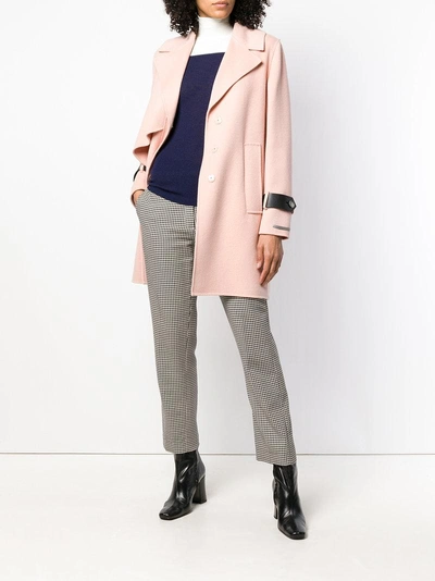 Shop Sport Max Code Single-breasted Buttoned Coat