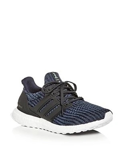 Shop Adidas Originals Women's Ultraboost Parley Knit Lace Up Sneakers In Tech Ink/carbon/blue Spirit