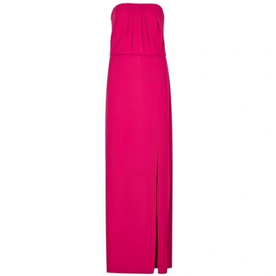 Shop Halston Heritage Pink Georgette Gown